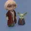 Placeholder: clean art of harry potter avatars, soft lighting, soft pastel gradients, high definition, 3d icon clay render, blender 3d by Alexander Jansson