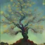 Placeholder: Portrait of a tree Vincent van Gogh style