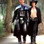 Placeholder: Darth vader together Indiana Jones dinner