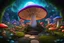Placeholder: photorealistc fantasy garden of unearthly mushroom delights in the multiverse