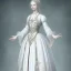 Placeholder: White dress Renaissance Style