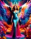 Placeholder: Photography full body Beautiful Lady Angel colorful art conceptual, amazing artwork, hyper detailed, ultra maximalist quality, 12k