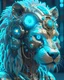 Placeholder: little children fusion lion steampunk, fractal isometrics details bioluminescens : a stunning realistic photograph of wet bone structure, 3d render, octane render, intricately detailed, titanium decorative headdress, cinematic, trending on artstation | Isometric | Centered