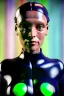 Placeholder: Ultra Realistic retro sci-fi scene, portrait, brunette woman, sweet Monica Belucci face, perfect iris, glow eyes, makeup. Alien Saturn background, Retro sci-fi style, helmet, tight latex coat, fog, rain, soft color, highly detailed, unreal engine 5, ray tracing, RTX, lumen lighting, ultra detail, volumetric lighting, 3d, finely drawn, high definition, high resolution.