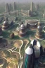 Placeholder: Modern futuristic Delhi Capital Region in 2100