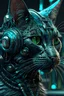 Placeholder: cyberpunk realistic cat hyper detailed