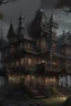 Placeholder: 1300s 3 story darkwood manor