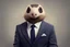 Placeholder: Cute Ant eater wearing a suit