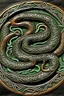 Placeholder: Celtic knot snake frieze