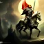 Placeholder: Epic Drawing of Gondor Rider LOTR lighting Frank Frazetta style 4k