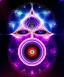 Placeholder: meditation, third eye, universe, fourth dimension, fractal, realistic, 8k, high quality, extreme detail, symmetrical, chakra, human