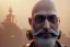 Placeholder: portrait of a bald Atul Bhardwaj, steampunk, brown eyes, no facial hair, steampunk, unreal 5, octane render, cinema4d, dynamic lighting, soft lighting, 4k, redshift render, highly detailed, hyper realistic