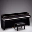 Placeholder: Bösendorfer 290, black background, diffuse lighting