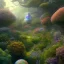 Placeholder: pixar style, volumetric summer garden environment and background, realistic painting of debris ufo, looking excited, volumetric lighting, dramatic lighting, detailed digital painting, extreme dense and fine fur, anime, ornate, colour-washed colors, elegant, small minutiae, tiny features, particulars, centered, smooth, sharp focus, renderman gofur render, 8k, uhd, detailed eyes, realistic shaded volumetric lighting, sunlight caustics, backlight, centered camera view