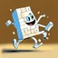 Placeholder: dancing milk brick cartoon