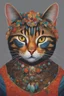 Placeholder: Portrait of a cat by Van Ghoh