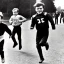 Placeholder: Creepy old photo of zippy chasing children