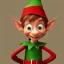 Placeholder: Portrait of a funny elf. Artist atelier background. pixar disney 4 k 3 d render funny animation movie oscar winning trending on artstation and behance, ratatouille style