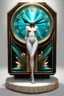 Placeholder: Tempus fugit; surreal stylistic symbolism with a splash of Art Deco