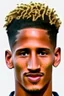 Placeholder: William Saliba French football player ,cartoon 2d