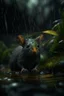 Placeholder: rat cat won the dark clouds, portrait in weird waterfall in moist swamp planet , photo-realistic, shot on Hasselblad h6d-400c, zeiss prime lens, bokeh like f/0.8, tilt-shift lens 8k, high detail, smooth render, down-light, unreal eng