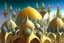 Placeholder: A fractal frame surreal city with arches and domes by artist "Vladimir Kush"