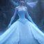 Placeholder: cinderellas ball dress ,magical, snow, sharp, intricate ornate, elegant, highly detailed, icy blue, artstation, concept art, smooth, sharp focus, illustration, 8k,epic fantasy, iridescent accents