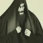 Placeholder: Russian Orthodox nosferatu long beard tentacles with long arms and a robe made a human faces