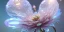 Placeholder: crystal subtle flower in a galactic ambiance beautiful fairy, transparent, delicate colors, in the foreground, full of details, smooth，soft light atmosphere, light effect，vaporwave colorful, concept art, smooth, extremely sharp detail, finely tuned detail, ultra high definition, 8 k, unreal engine 5, ultra sharp focus