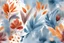 Placeholder: drawing harmony brush strokes Warm shades for autumn, icy blues for winter, or lively flowers for spring and summer