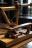 Placeholder: hand crafted catapult style of videogame Kena