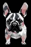 Placeholder: French bulldog geometric