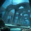 Placeholder: lost underwater city, Poseidon, highly detailed, cinematic, ultra photorealistic, ultra realistic, volumetric lighting, sun shafts, spectral, 4k, 8k, fish swimming around, murky