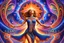 Placeholder: Jenifer Lopez Dancing Surreal DMT Dimension with vibrant and kaleidoscopic visuals, otherworldly landscapes, intricate geometric patterns, ethereal beings, cosmic energy, glowing fractals, immersive depth of field, cinematic lighting, masterful digital painting by Alex Grey and Android Jones, 8k resolution,