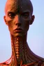 Placeholder: tall humanoid with long neck, 4k resolution, intricate details, ornate details, soft lighting, vibrant colors, retroanime, masterpiece, realistic