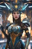 Placeholder: cyber robot woman ((masterpiece)), (beauty:1.3), iconic asp headpiece, UHD, 64K, hyperrealistic, vivid colors, , 8K resolution, throne room background with hieroglyphics, HDR depth, ultra detail, commanding regal aura, real photo