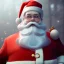 Placeholder: Santa claus driving his red Tesla convertible car, character design by cory loftis, fenghua zhong, ryohei hase, ismail inceoglu and ruan jia. unreal engine 5, artistic lighting, highly detailed, photorealistic, fantasy