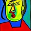 Placeholder: Trump painting by picasso