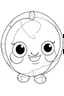 Placeholder: outline art for cute Ball coloring pages with sitch, white background, Sketch style, full body, only use outline, toddlers style, clean line art, white background, no shadows and clear and well outlined.