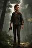 Placeholder: ellie williams pretty the last of us 2 in forest