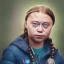 Placeholder: portrait of Greta Thunberg twitter