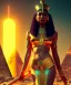 Placeholder: sacred, neon, goddess, ancient egypt, power, sould, warm cinematic lighting, octane render, ambiance,