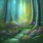 Placeholder:  pastel colors, abstract art, plants camp