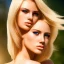 Placeholder: masterpiece, best quality, beautiful man, woman, blond flutter hair, highly detailed body, sun light, 4K, RAW, depth of field, high contrast, realistic details, 150mm