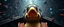 Placeholder: crash pilot ,weird perspective close up portrait of dj platypus duck pilot looking down on cam, with background in the style of escher and giger, a chill contrapunctus fugue in the style of fsol, beethoven, goa trance breaks, dancefloor drum and bass,