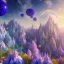 Placeholder: blue gold and violet landscape with multicolored crystals falling from the sky, full of details, smooth, bright sunshine，soft light atmosphere, light effect，vaporwave colorful, concept art, smooth, extremely sharp detail, finely tuned detail, ultra high definition, 8 k, unreal engine 5, ultra sharp focus