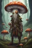 Placeholder: mushshroom spores infected human druid