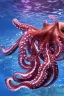 Placeholder: magical octopus swimming calmly underwater