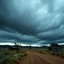 Placeholder: a wild west down with gloomy skies