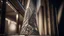 Placeholder: A mechanical concrete skyscraper, designed by Gensler, 3D printed triangles, blizzard game studios, interior architectural photography, shallow depth of field, 8k uhd, dslr, soft lighting, high quality, photorealistic, realism, hyperrealism, product photography, bloom